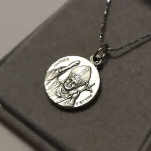 925 necklace  & Vatican pendant
